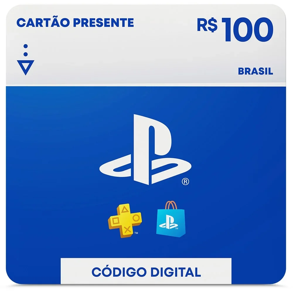 PlayStation - Cartão Presente Digital R$100