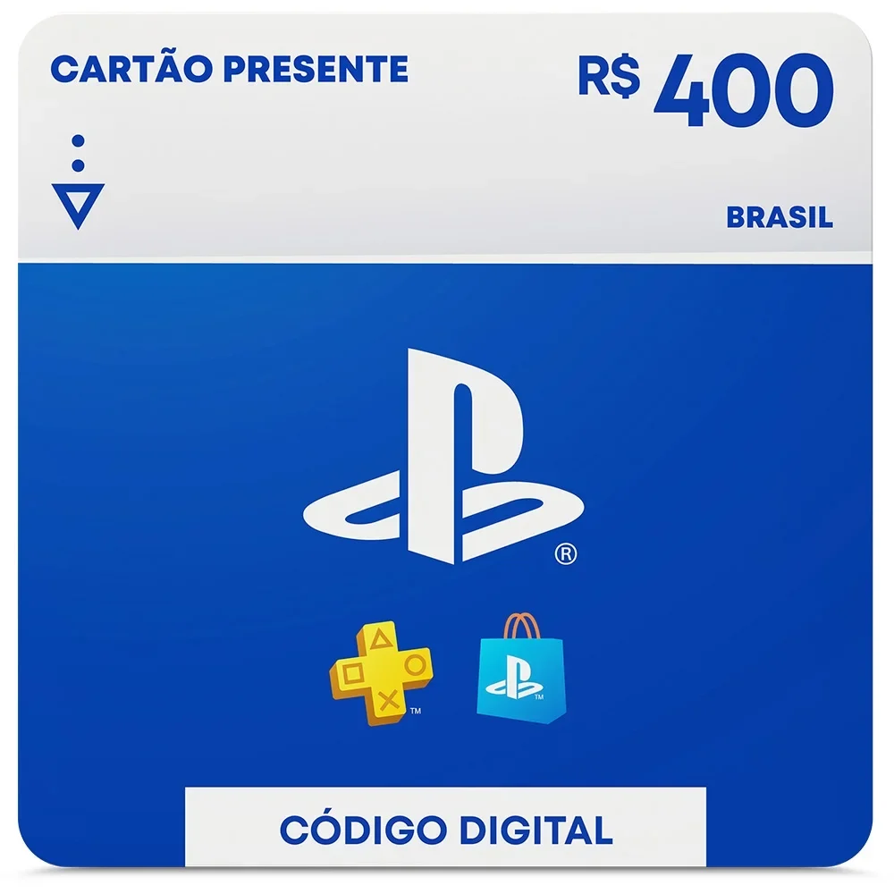 PlayStation - Cartão Presente Digital R$400