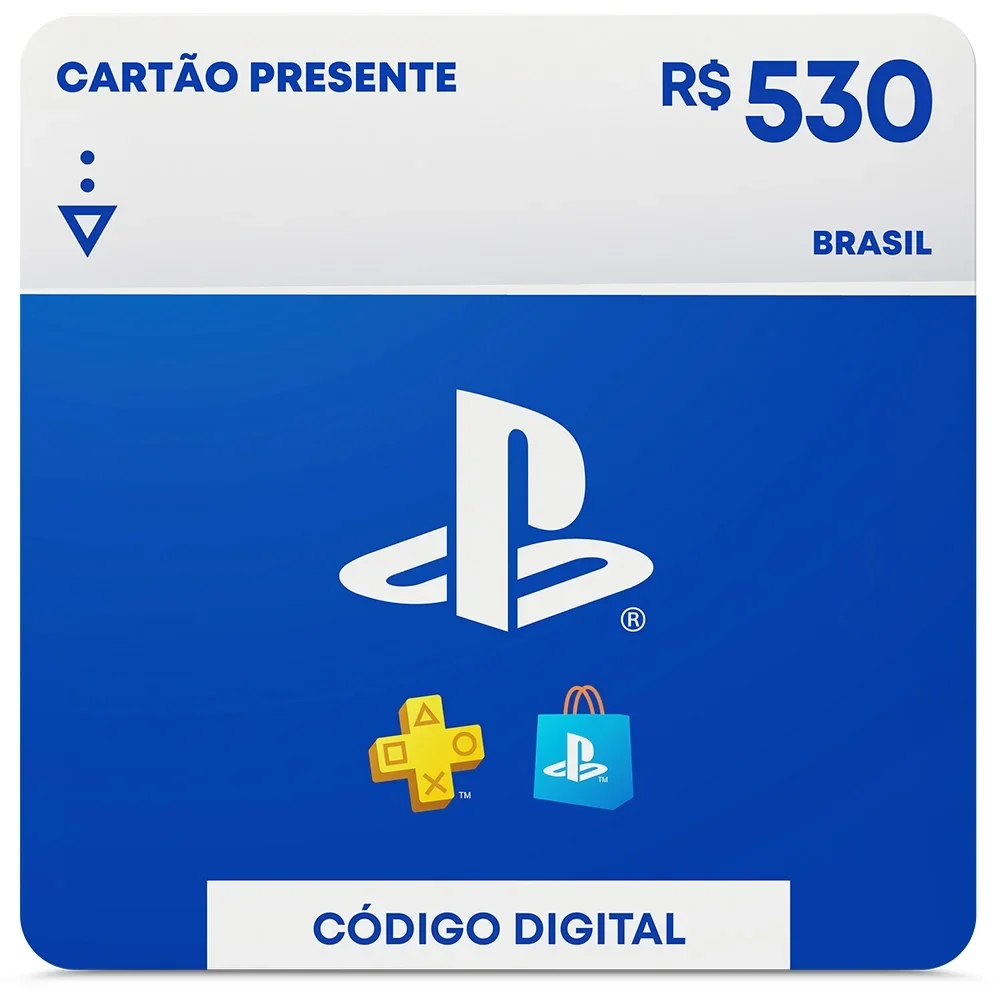 PlayStation - Cartão Presente Digital R$530