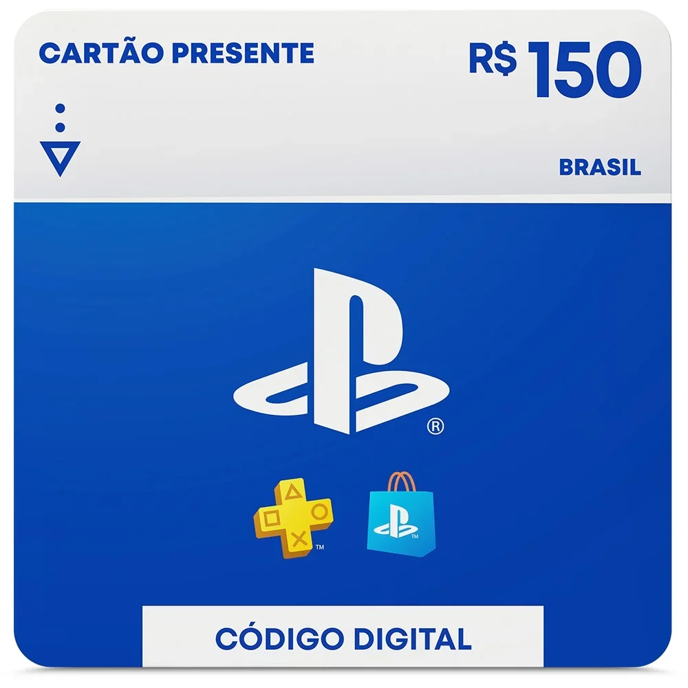 PlayStation - Cartão Presente Digital R$150